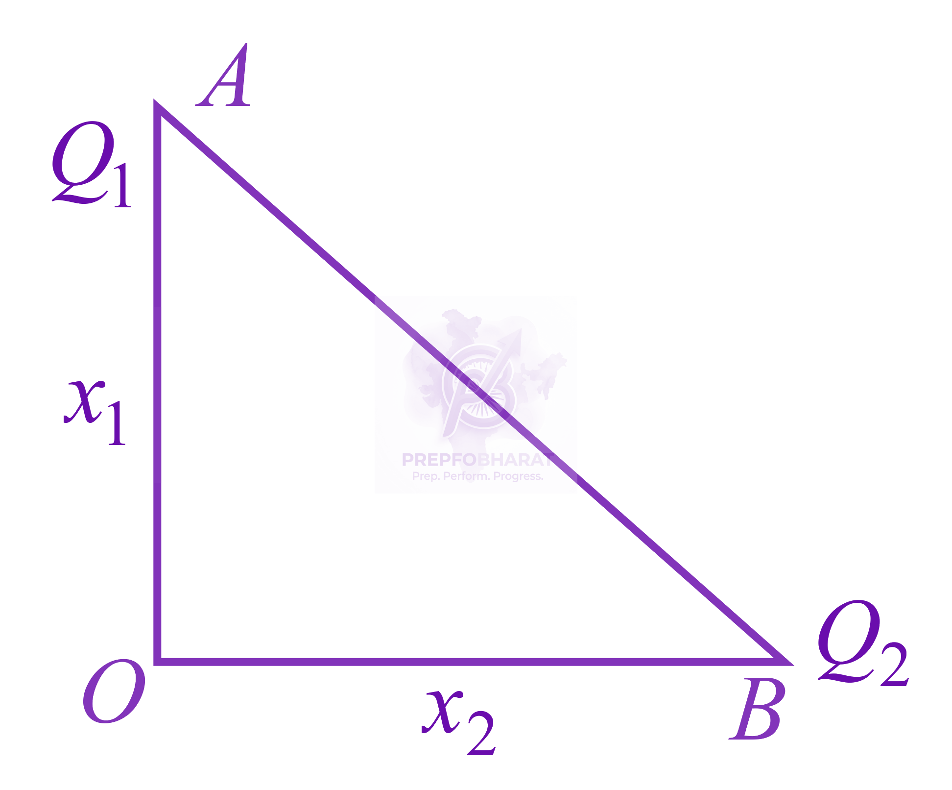 JEE Main 2020 Physics, Electrostatics — question figure