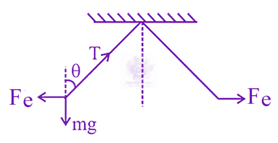 JEE Main 2024 Physics, Electrostatics — solution figure