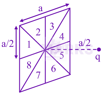 JEE Main 2025 Physics, Electrostatics — solution figure