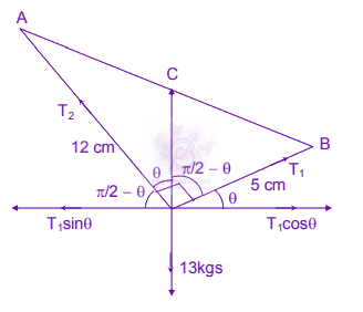 JEE Main 2007 Physics, Laws of Motion — solution figure