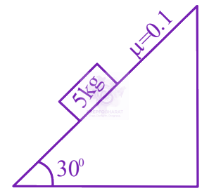 JEE Main 2024 Physics, Laws of Motion — question figure