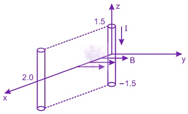 JEE Main 2014 Physics, Magnetic Effects of Current — question figure