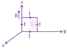 JEE Main 2015 Physics, Magnetic Effects of Current — question figure 1