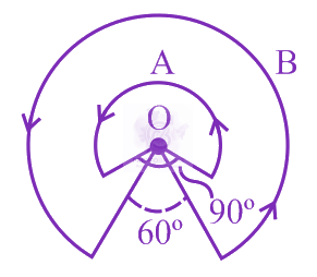 JEE Main 2020 Physics, Magnetic Effects of Current — question figure