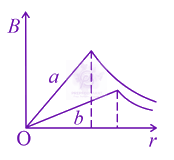 JEE Main 2021 Physics, Magnetic Effects of Current — option C figure