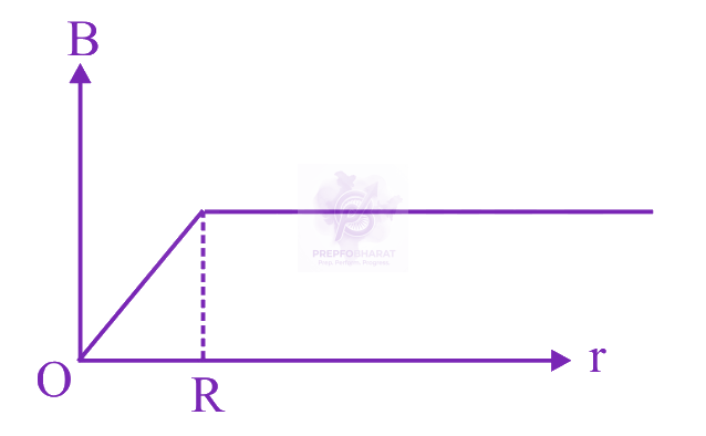 JEE Main 2022 Physics, Magnetic Effects of Current — option A figure