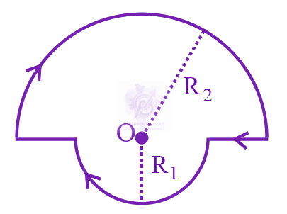 JEE Main 2024 Physics, Magnetic Effects of Current — solution figure