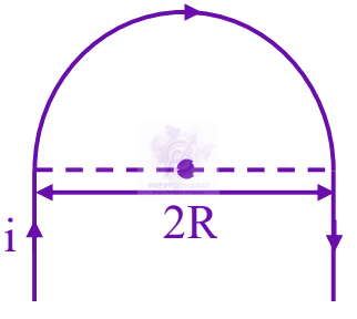JEE Main 2024 Physics, Magnetic Effects of Current — solution figure
