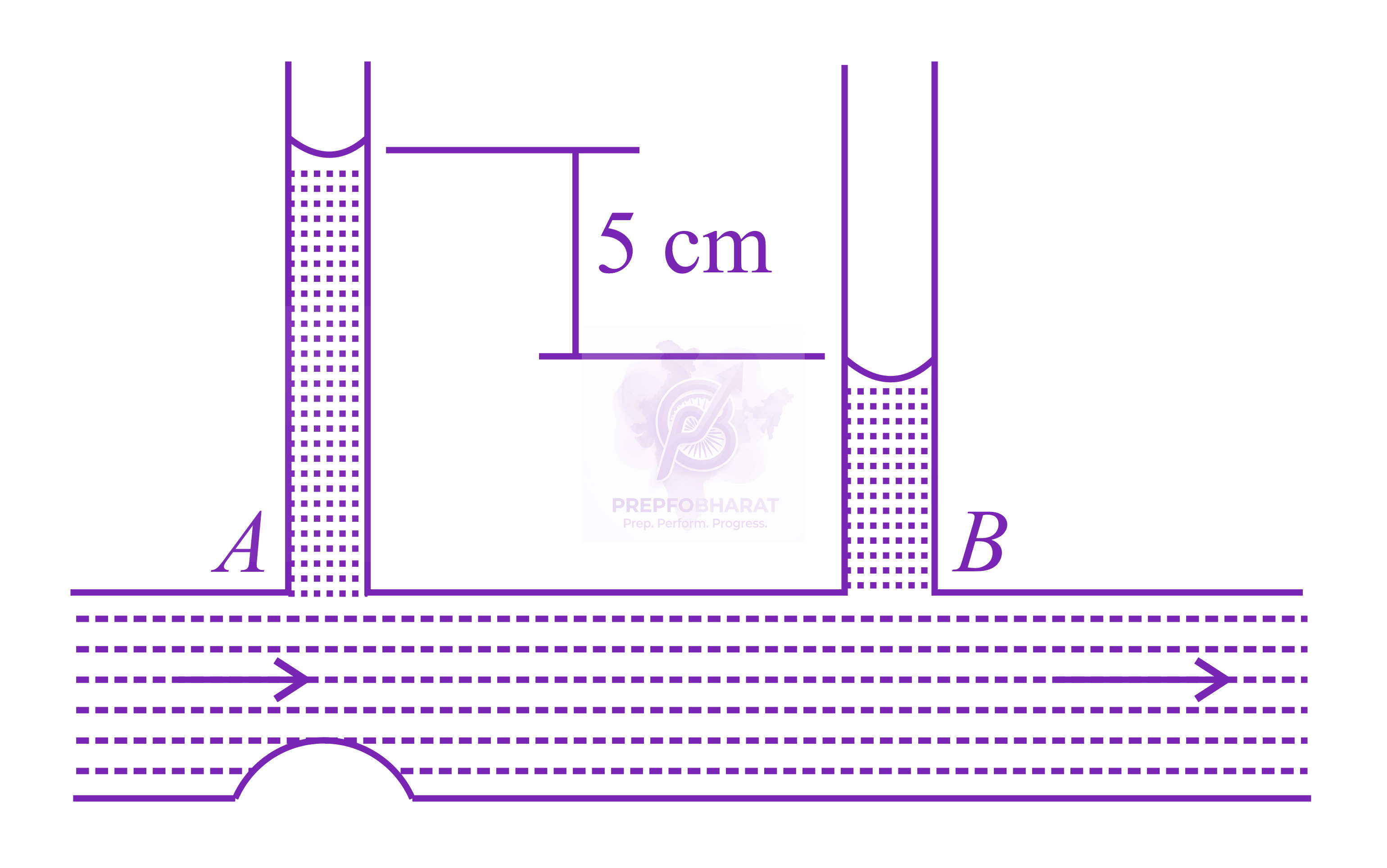JEE Main 2014 Physics, Mechanical Properties of Fluids — question figure
