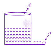 JEE Main 2021 Physics, Mechanical Properties of Fluids — question figure