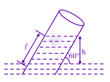 JEE Main 2025 Physics, Mechanical Properties of Fluids — solution figure