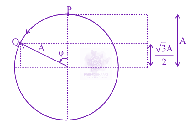 JEE Main 2024 Physics, Oscillations — solution figure