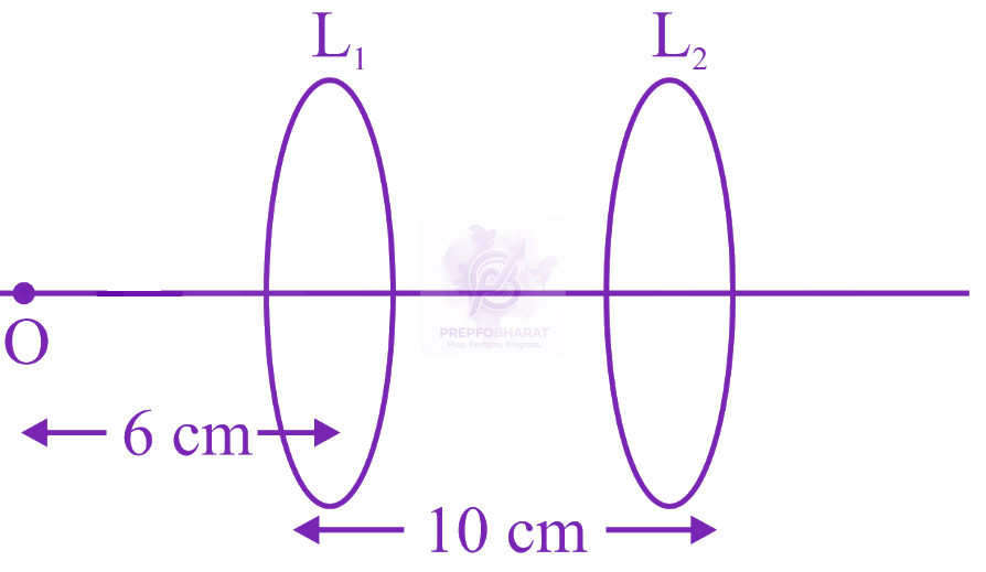 JEE Main 2023 Physics, Ray Optics — question figure