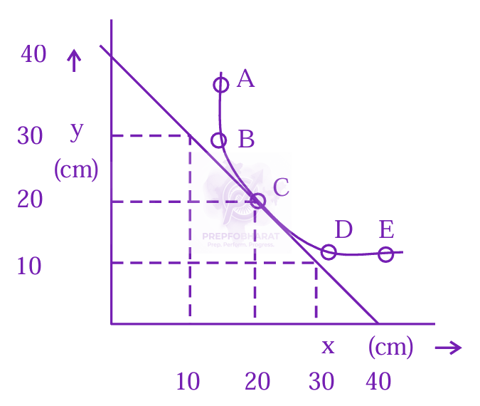 JEE Main 2024 Physics, Ray Optics — question figure