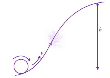 JEE Main 2012 Physics, Rotational Motion — question figure