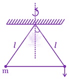 JEE Main 2014 Physics, Rotational Motion — solution figure