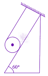 JEE Main 2021 Physics, Rotational Motion — question figure