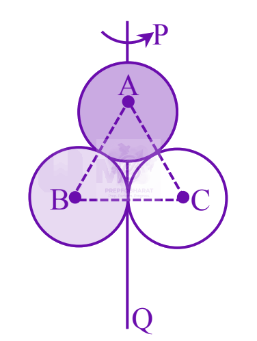 JEE Main 2025 Physics, Rotational Motion — question figure