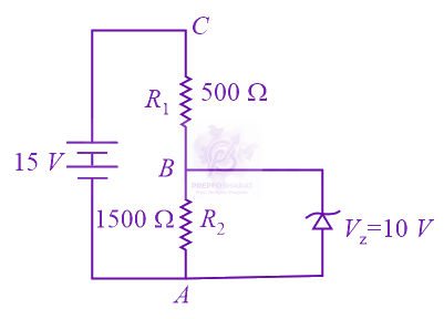 JEE Main 2018 Physics, Semiconductors — question figure