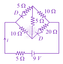 JEE Main 2020 Physics, Semiconductors — question figure