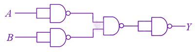 JEE Main 2021 Physics, Semiconductors — question figure