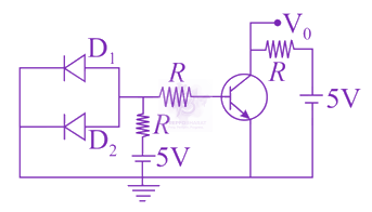 JEE Main 2021 Physics, Semiconductors — question figure