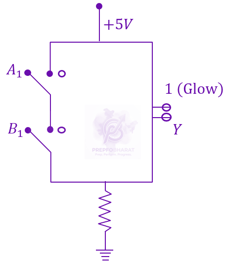 JEE Main 2023 Physics, Semiconductors — question figure
