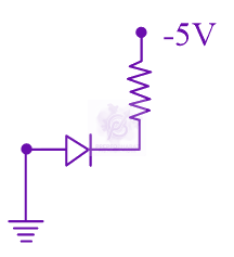 JEE Main 2024 Physics, Semiconductors — option B figure