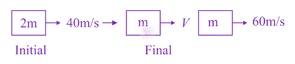 JEE Main 2021 Physics, Work Power Energy — solution figure