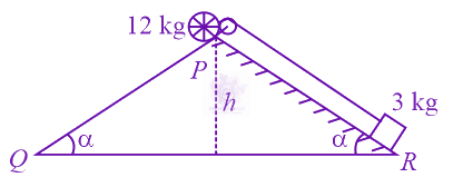 JEE Main 2022 Physics, Work Power Energy — question figure