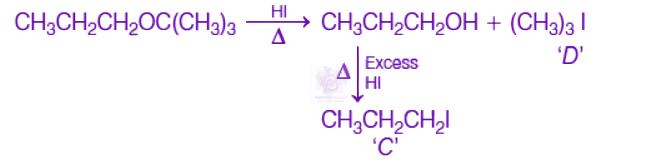 NEET 2019 Chemistry, Alcohols Phenols and Ethers — solution figure