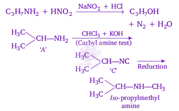 NEET 2012 Chemistry, Amines — solution figure