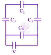 NEET 2005 Physics, Capacitance — question figure