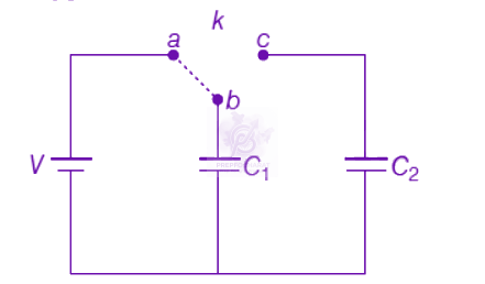 NEET 2019 Physics, Capacitance — question figure