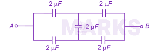 NEET 2024 Physics, Capacitance — question figure