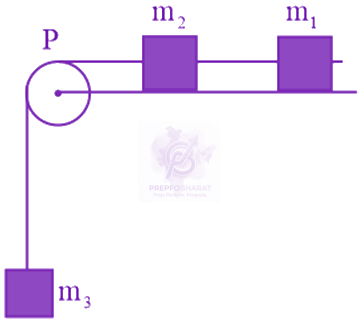 NEET 2014 Physics, Laws of Motion — question figure