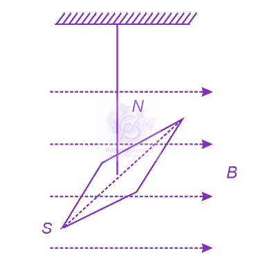 NEET 2024 Physics, Magnetic Properties of Matter — question figure