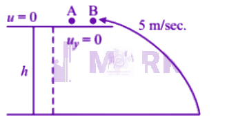 NEET 2002 Physics, Motion In Two Dimensions — solution figure