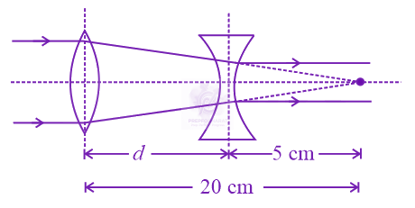 NEET 2021 Physics, Ray Optics — solution figure