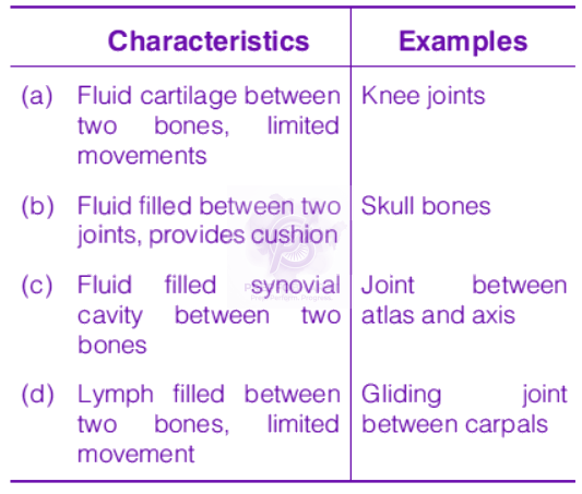 NEET 2013 Zoology, Locomotion and Movement — question figure