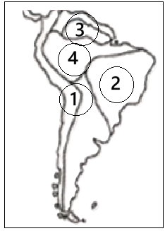 Geography question diagram