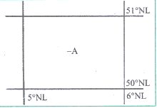 Geography question diagram