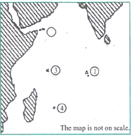 Geography question diagram